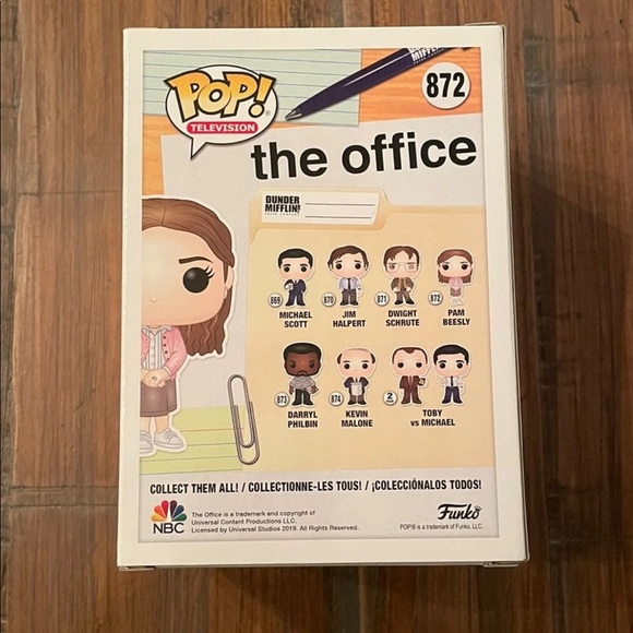 Funko Pop The Office OG Pam Beesly NIB & MINTY! Jim Halpert - Picture 4 of 6